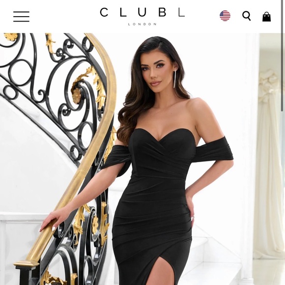 Club L London Dresses & Skirts - Brand new/never worn (tags still on) club L black dress